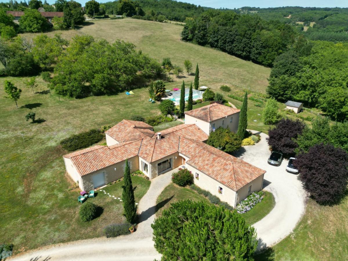 Les Chenes Rouges Bed and Breakfast Veyrines-de-Domme Exteriör bild